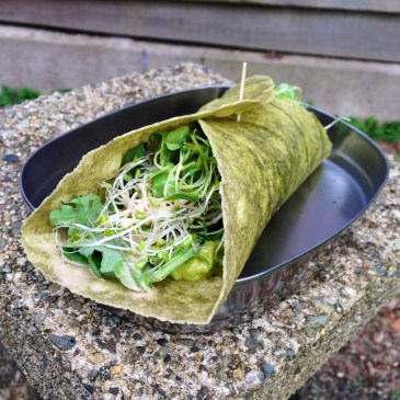 Healthy wrap on the go.